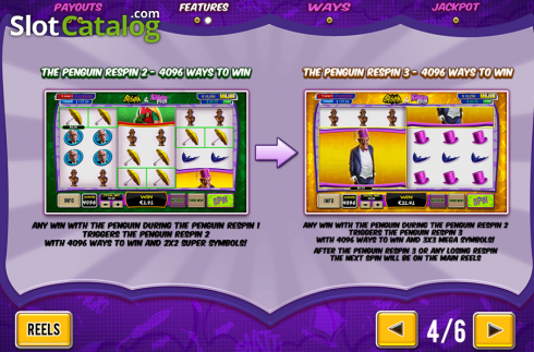 Скрин8. Batman & The Penguin Prize слот