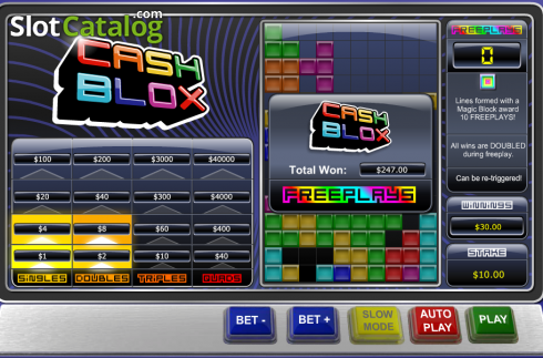 Скрин8. Cash Blox слот