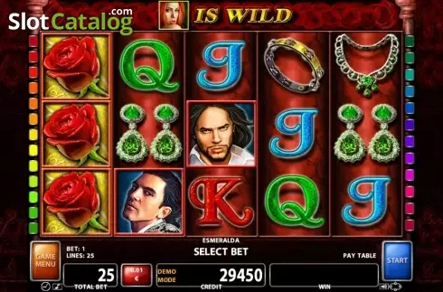 Скрин5. Esmeralda (Playtech) слот