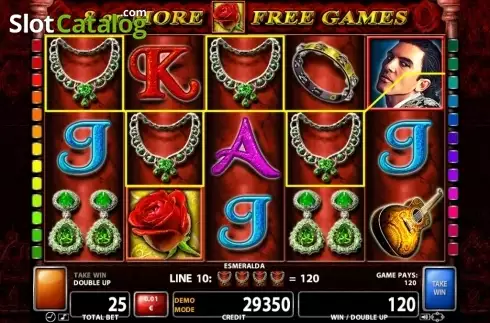 Скрин8. Esmeralda (Playtech) слот