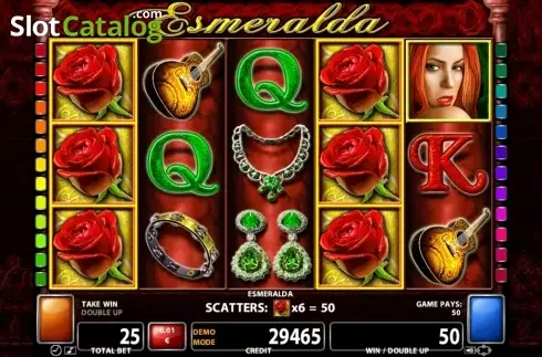 Скрин9. Esmeralda (Playtech) слот