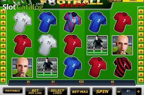 Скрин3. Football Rules слот