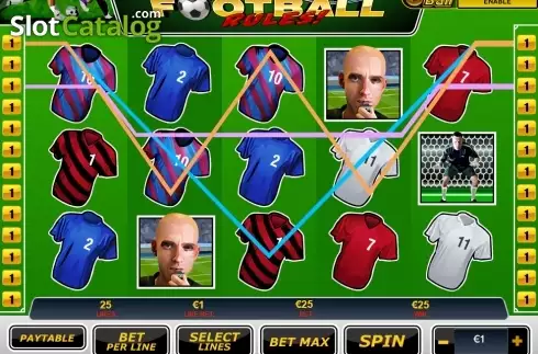 Скрин4. Football Rules слот