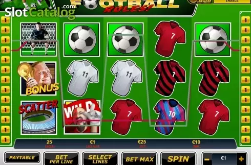 Скрин5. Football Rules слот