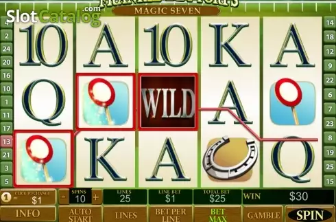 Скрин8. Frankie Dettori's: Magic Seven слот