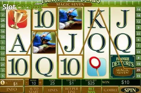 Скрин9. Frankie Dettori's: Magic Seven слот