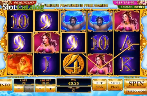 Скрин3. Age of the Gods: Furious Four слот
