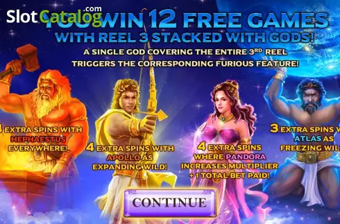 Скрин5. Age of the Gods: Furious Four слот