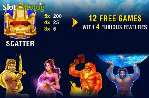Скрин9. Age of the Gods: Furious Four слот
