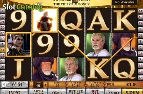 Скрин3. Gladiator JP слот