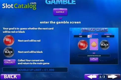 Скрин4. Great Blue (Playtech) слот