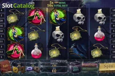 Скрин6. Halloween Fortune слот