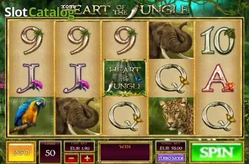 Скрин3. Heart of the Jungle слот