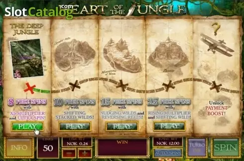 Скрин6. Heart of the Jungle слот