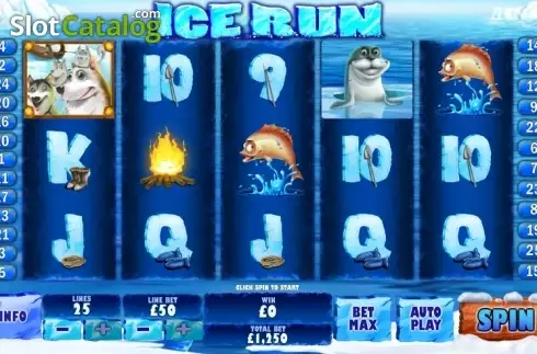 Скрин2. Ice Run слот