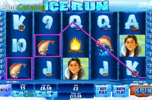 Скрин4. Ice Run слот