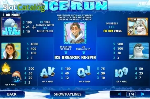 Скрин5. Ice Run слот