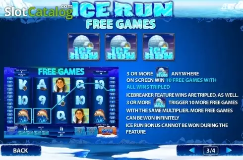 Скрин7. Ice Run слот