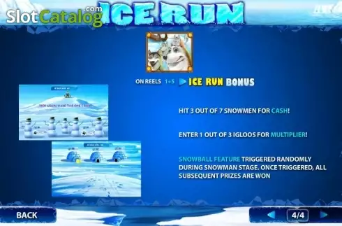 Скрин8. Ice Run слот