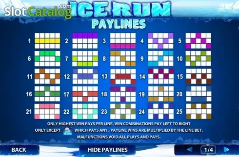 Скрин9. Ice Run слот