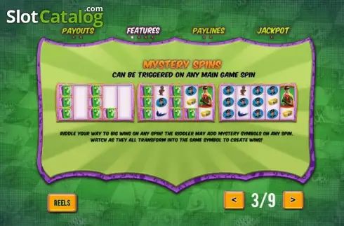 Скрин2. Batman & The Riddler Riches слот