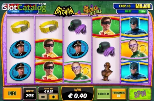 Скрин5. Batman & The Riddler Riches слот