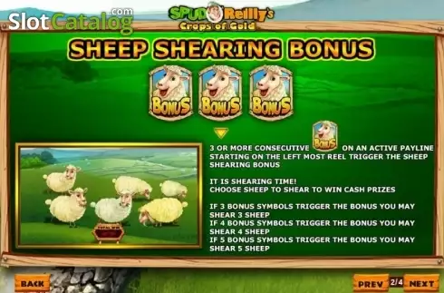 Скрин6. Spud OReillys Crops of Gold слот