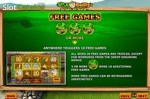 Скрин7. Spud OReillys Crops of Gold слот