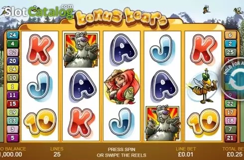 Скрин2. Bonus Bears слот