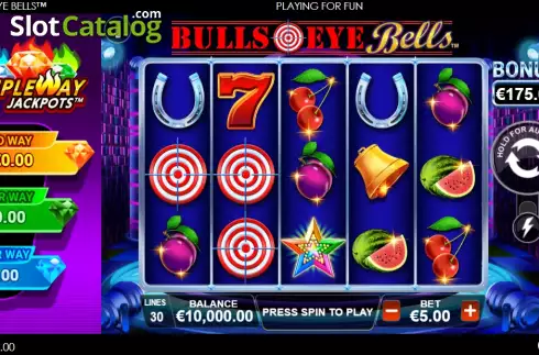 Скрин2. Bulls Eye Bells слот