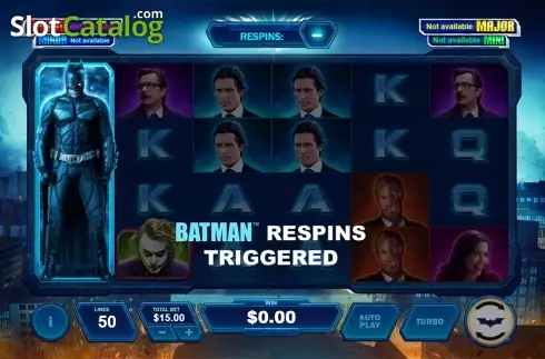 Скрин5. The Dark Knight (Playtech) слот