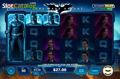 Скрин8. The Dark Knight (Playtech) слот