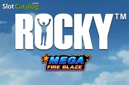 Mega Fire Blaze: Rocky логотип Mega Fire Blaze: Rocky логотип