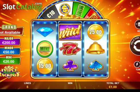 Скрин3. Triple Money Jackpot слот