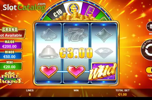 Скрин4. Triple Money Jackpot слот