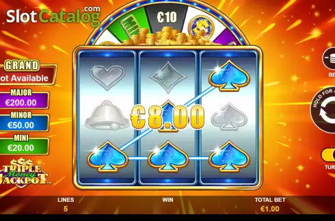 Скрин5. Triple Money Jackpot слот