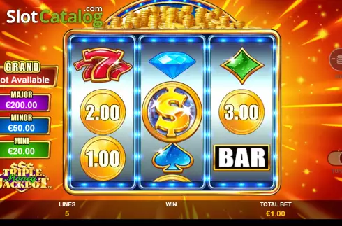 Скрин6. Triple Money Jackpot слот