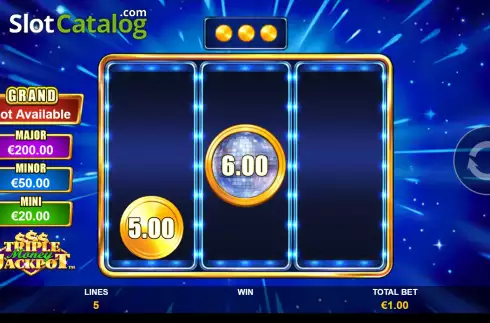 Скрин8. Triple Money Jackpot слот