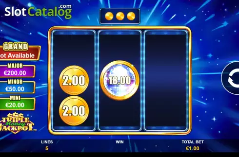 Скрин9. Triple Money Jackpot слот