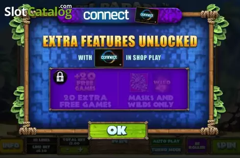 Скрин2. Tiki Paradise (Playtech) слот