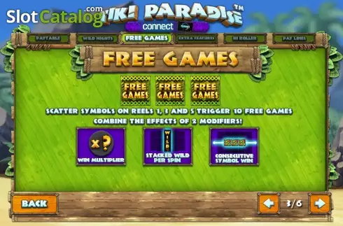 Скрин6. Tiki Paradise (Playtech) слот