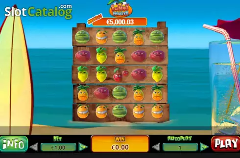 Скрин2. Funky Fruits (Playtech) слот