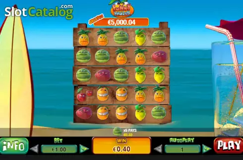 Скрин3. Funky Fruits (Playtech) слот