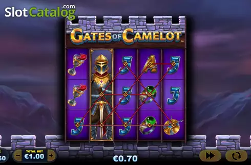 Скрин4. Gates of Camelot слот