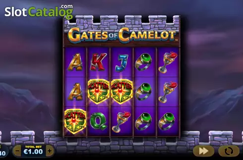 Скрин6. Gates of Camelot слот