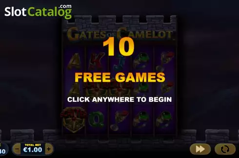Скрин7. Gates of Camelot слот