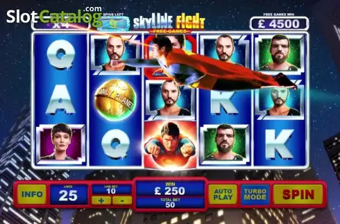 Скрин9. Superman II Slot слот