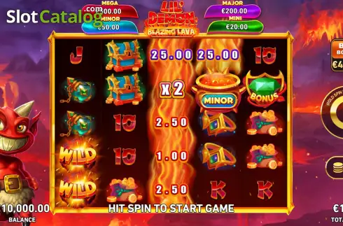 Скрин3. Lil' Demon Blazing Lava слот