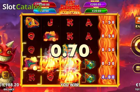 Скрин4. Lil' Demon Blazing Lava слот