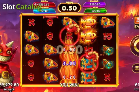 Скрин5. Lil' Demon Blazing Lava слот